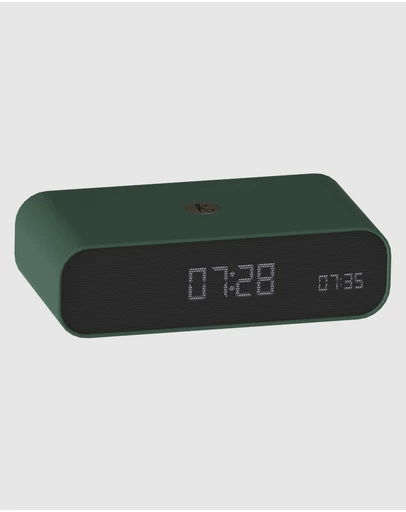 Kreafunk - Kreafunk Wakie Alarm Clock Qi Charger + Bluetooth - Nordic Green