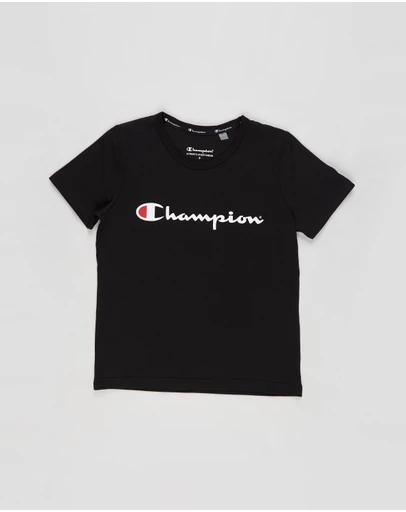 Champion - Champion Script Short Sleeve Tee - Kids-Teens