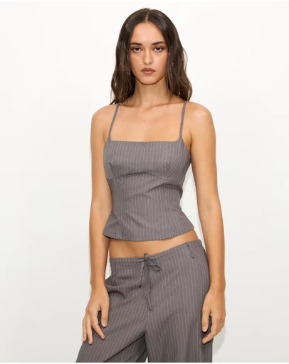 Dazie - Rhea Square Neck Top
