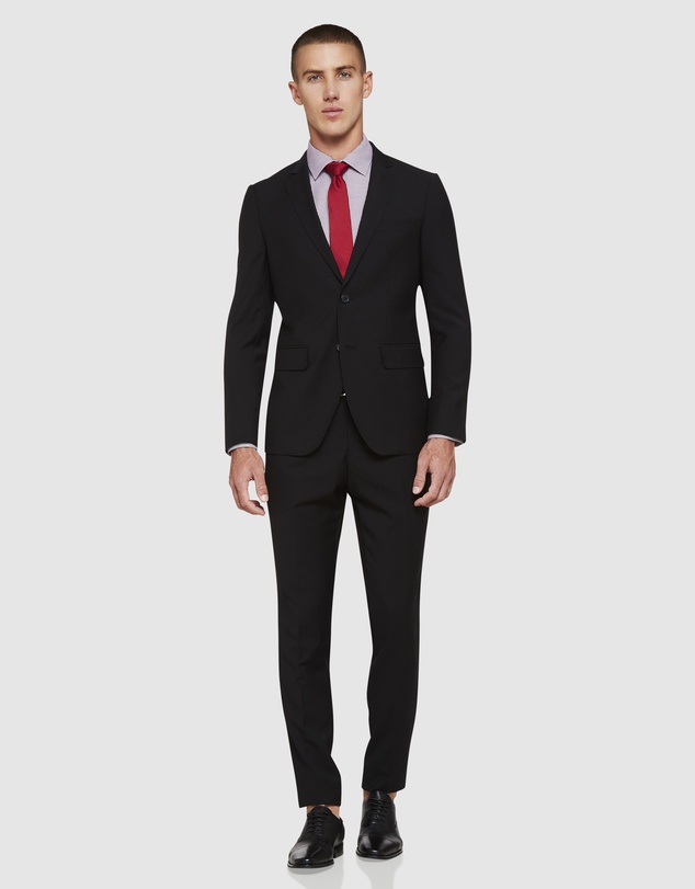 Oxford - Travel Auden Wool Suit Trousers