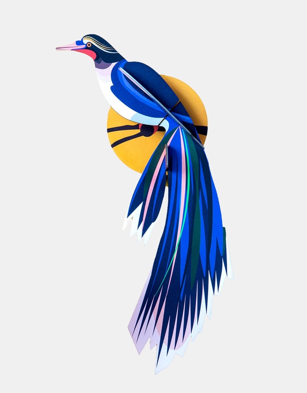 Studio Roof  - Wall Art Paradise Birds (B5) Flores
