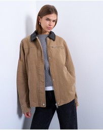 TOPSHOP - Zip Through Barn Jacket