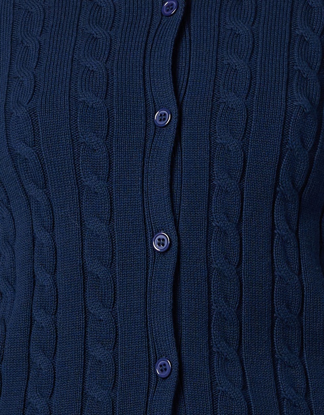MVN - Cable Crew Neck Cardigan