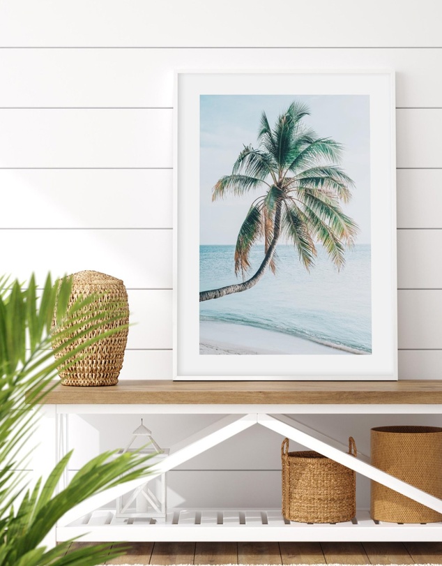 Olive et Oriel - Maldivian Palm I Art Print