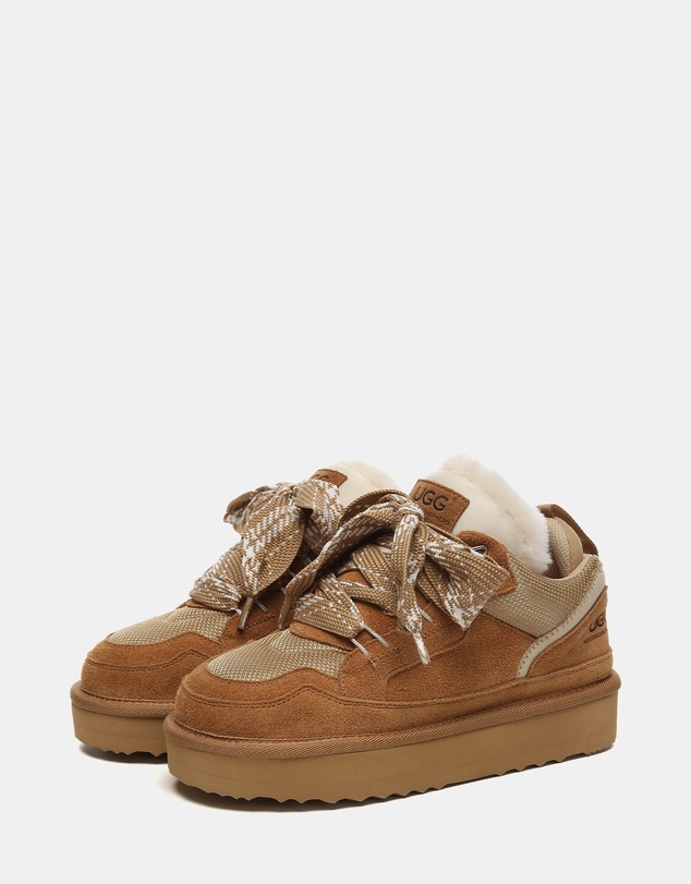 EVERAU - Australian Shepherd Ugg Parkyr Cow Suede Upper UGG Boots