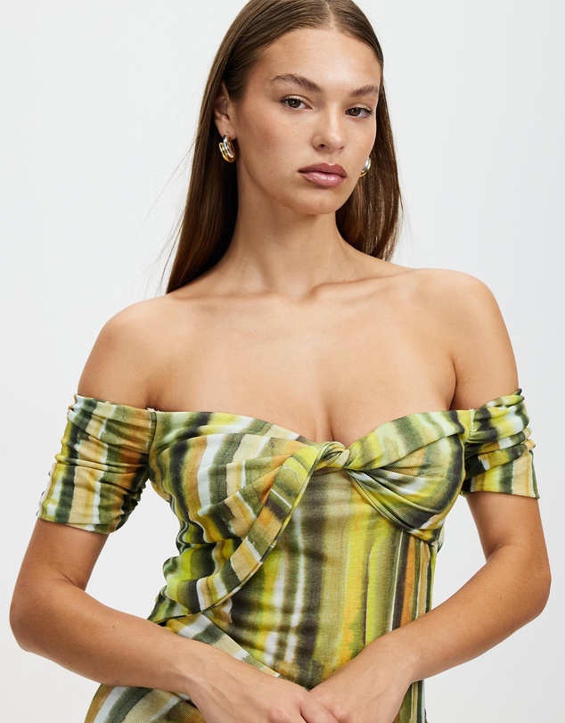 Third Form - Wind Through Off Shoulder Dress