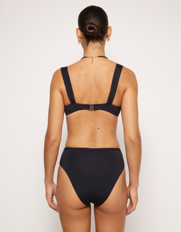 AERE - Ruched Underwire Bikini Top