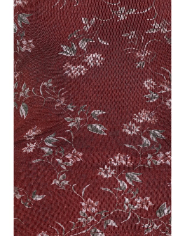 Petal & Pup - Ermen Mesh Top - Rust Floral