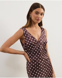 Atmos&Here - Mara Slip Polkadot Dress