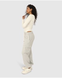 Belle & Bloom - Perfect Match Cargo Trackpants