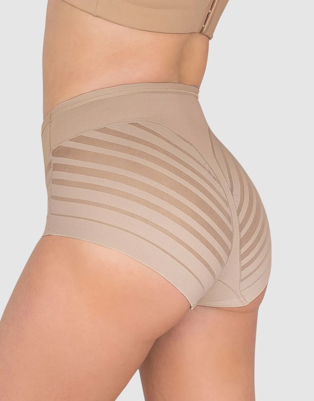 Leonisa - Lace Stripe Undetectable Seamless Shaping Brief