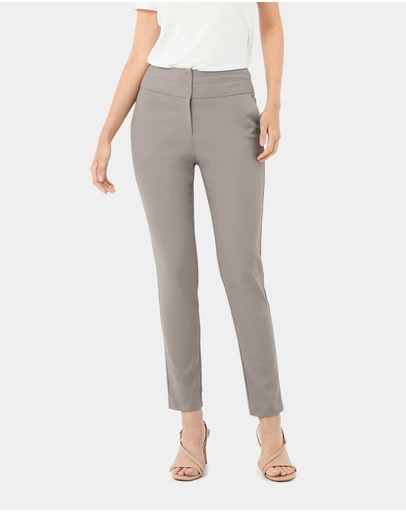 Forcast - Myah Double Waistband Pants