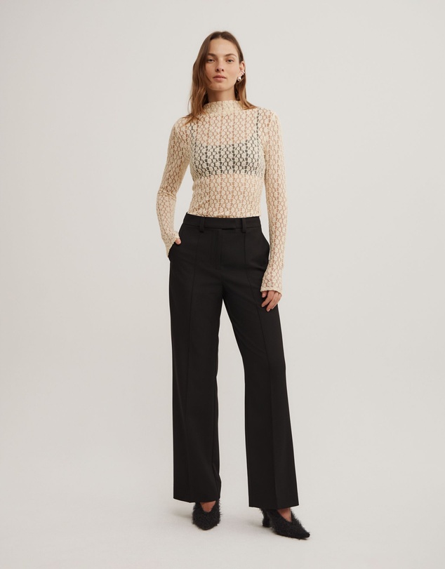 Witchery - Textured Long Sleeve Top