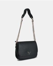 GUESS - Fedora Flap Shoulder Bag