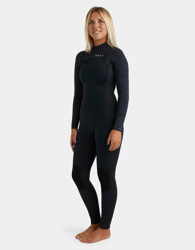 Roxy - Womens 3/2mm Swell Natural Chest Zip Wetsuit