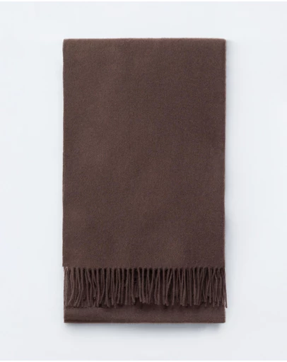 & Other Stories - Fringed Wool Blanket Scarf