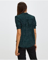 Atmos&Here - Brodie Puff Sleeve Blouse