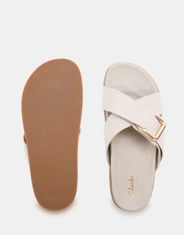 Clarks - Sorrento Cream Snake