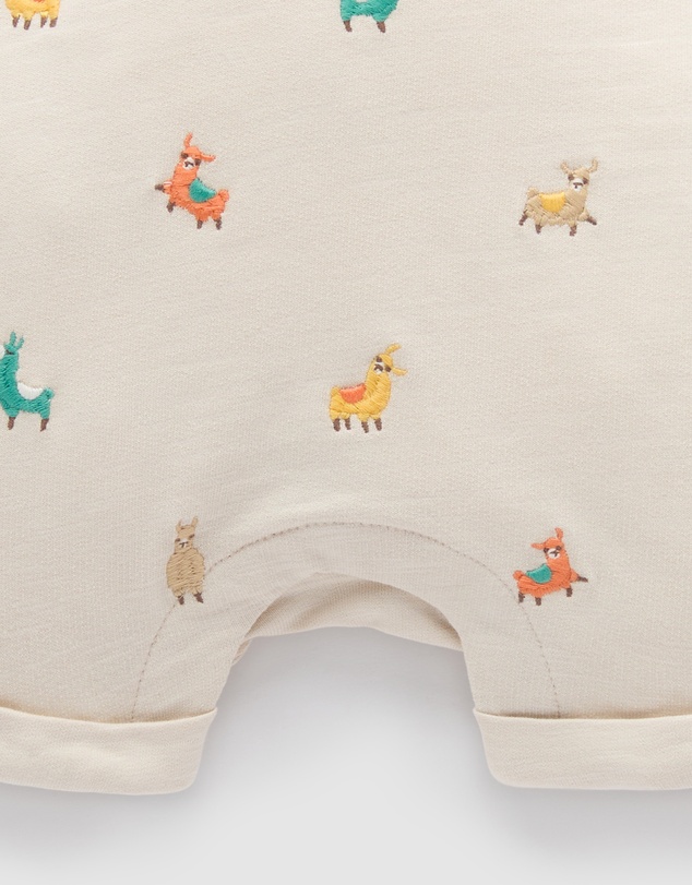 Purebaby - Broderie Overall -Kids-Babies