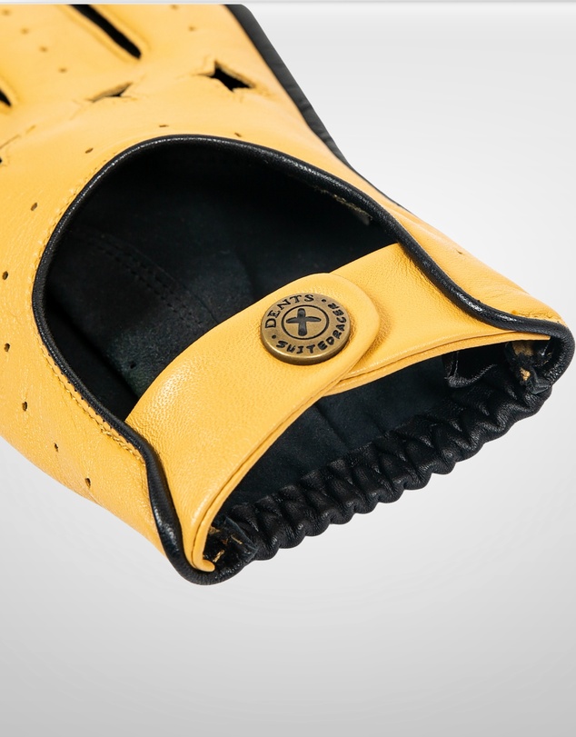 DENTS - The Suited Racer Touch Screen Genuine Leather Driving Gloves