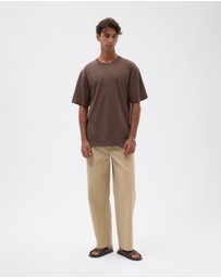 AERE - Combi Wide Leg Pants