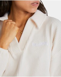 Billabong - Womens Good Day 2 Polo Long Sleeve Shirt