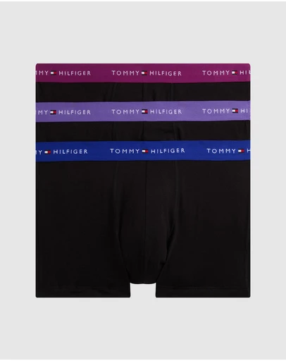 Tommy Hilfiger - 3-Pack Signature Waistband Trunks