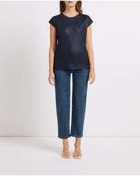 Marcs - As Love Glows Foil Linen Tee