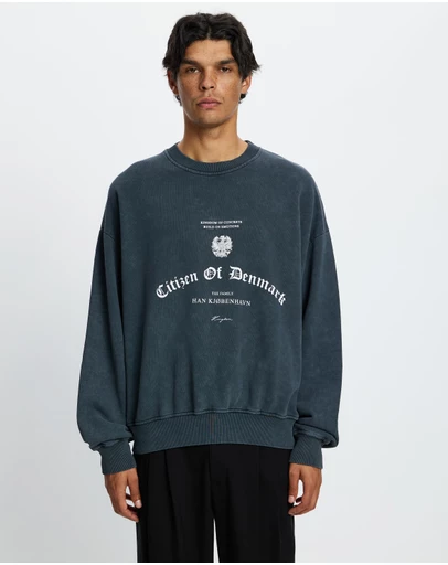 Han Kjobenhavn - Citizen Printed Crewneck