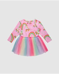 Rock Your Baby - Let The Good Times Roll Circus Frill Bodysuit Dress