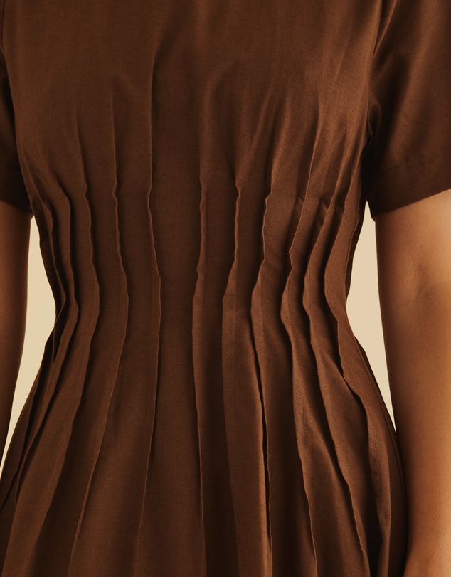 Atmos&Here - Maya Pleat Maxi Dress