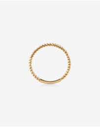 Michael Hill - Twisted Band Ring in 10kt Yellow Gold