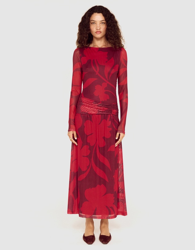 MINKPINK - Airi Mesh Midi Dress