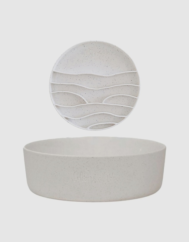 Lilly + Dash - Dog Food Water Bowl & Insert Combo