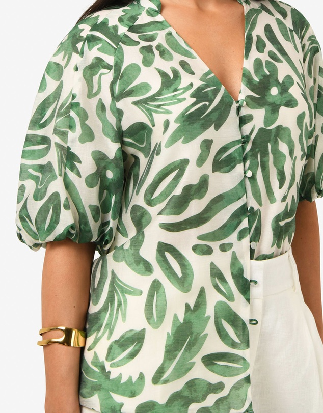 Forcast - Tallulah Puff Sleeve Top