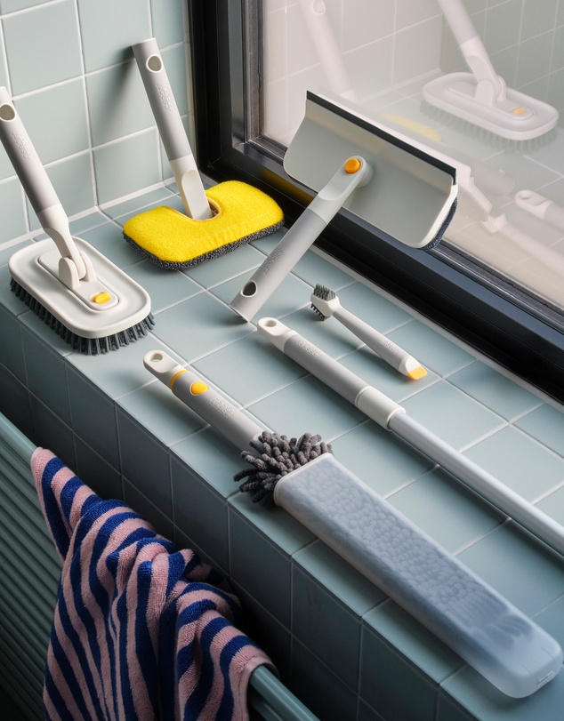 Joseph Joseph - CleanTech™ Deep Cleaning Set with Extension Pole