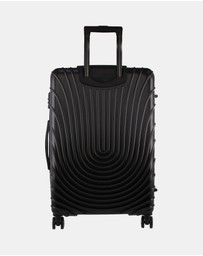 Pierre Cardin - Pierre Cardin Palais Hard Shell Large and Cabin 2-Piece Set + Luggage Tag
