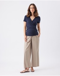 Ripe Maternity - Luxe Knit Embrace Nursing Tee