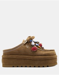 Naked Wolfe - Blizzard Tan Suede