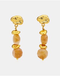 Amber Sceats - Claret Earrings