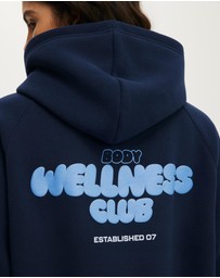 Cotton On Body Active - Plush Premium Graphic Raglan Hoodie