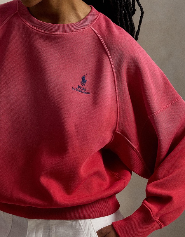Polo Ralph Lauren - Logo Ombr Fleece Crewneck - The ICONIC Exclusive