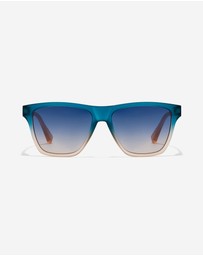 Hawkers Co - HAWKERS - Sunrise Blue To Peach ONE LS  Sunglasses for Men and Women UV400