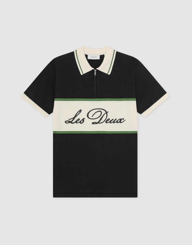 Les Deux - Knitted Zipper Polo