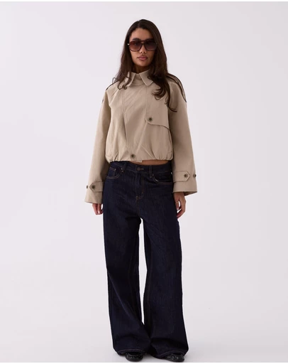 Style Addict - Darcy Cropped Trench