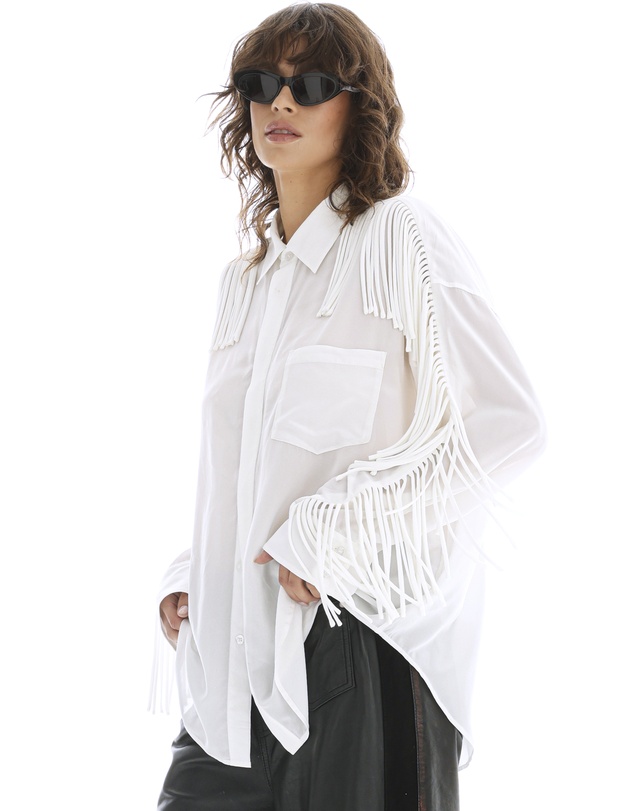 THE TALES - Western Nights Opal Fringed Shirt