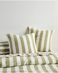 Linen House - Vintage Stripe European Pillowcase