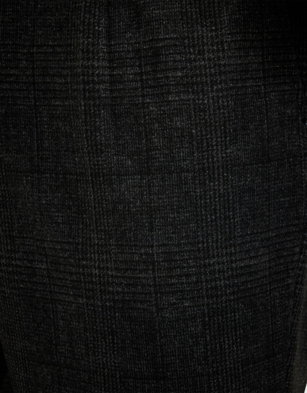 Politix - Travel Performance Jersey Check Tailored Pant