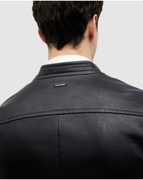 Politix - Danny Faux Leather Biker Jacket