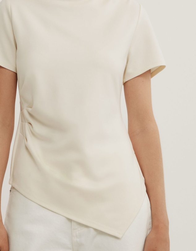 Witchery - Tuck Wide Neck T-shirt